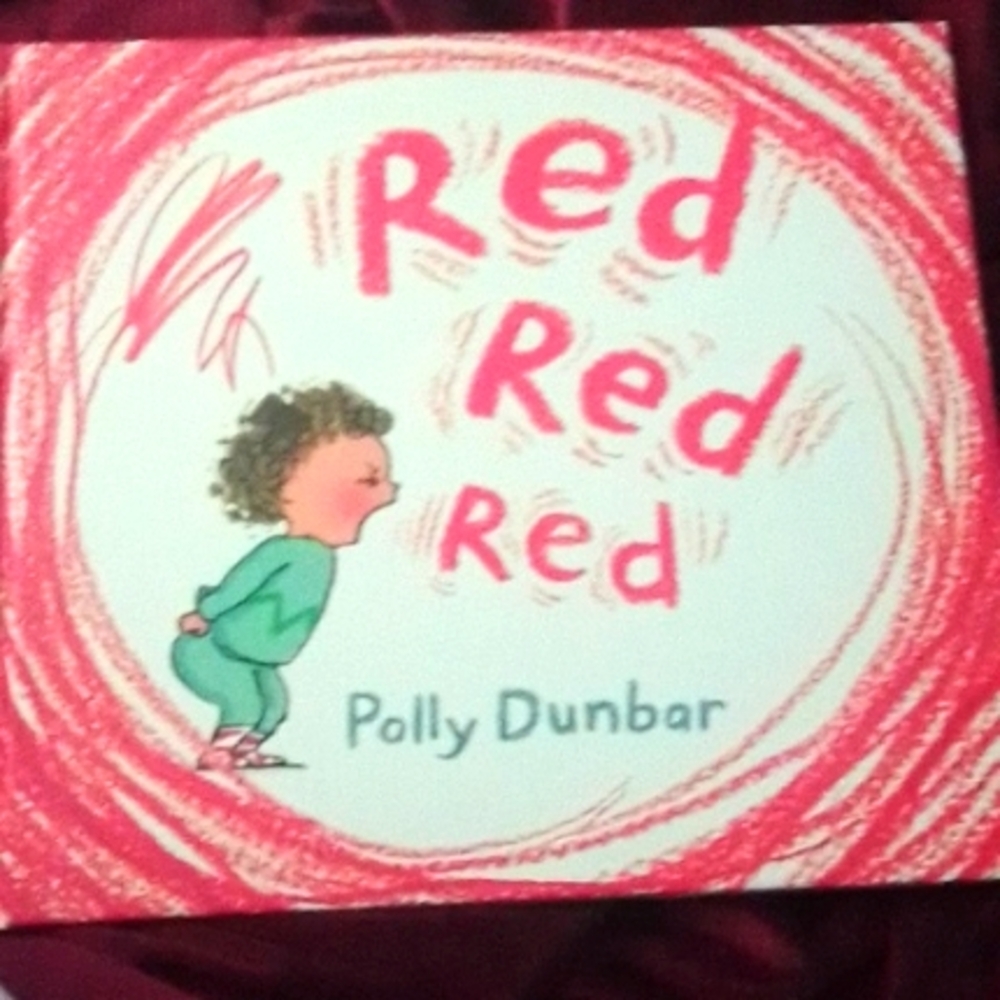 Red Red Red Children's Book Hard Cover